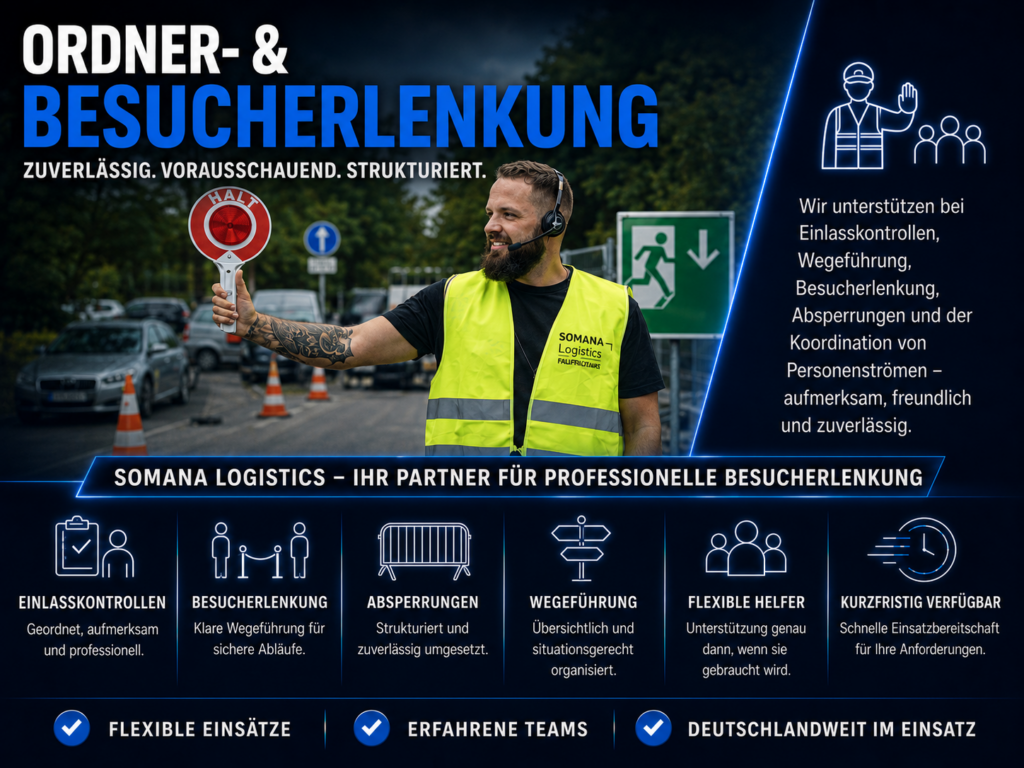 Ordner & Besucherlenkung