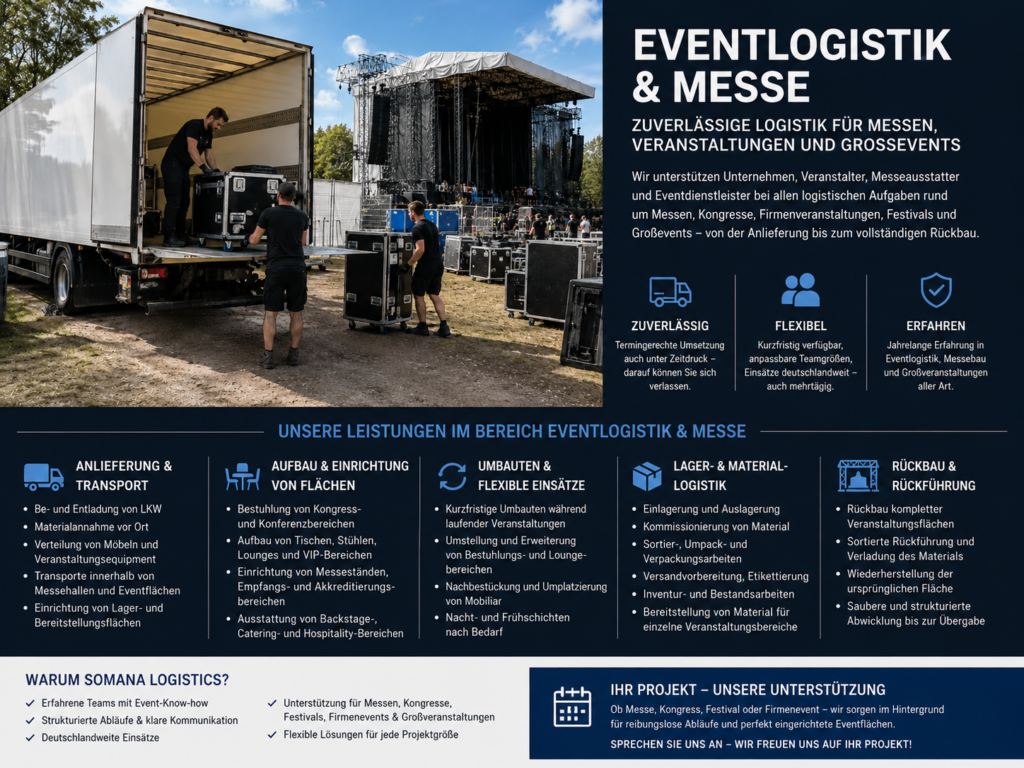 Eventlogistik & Messe